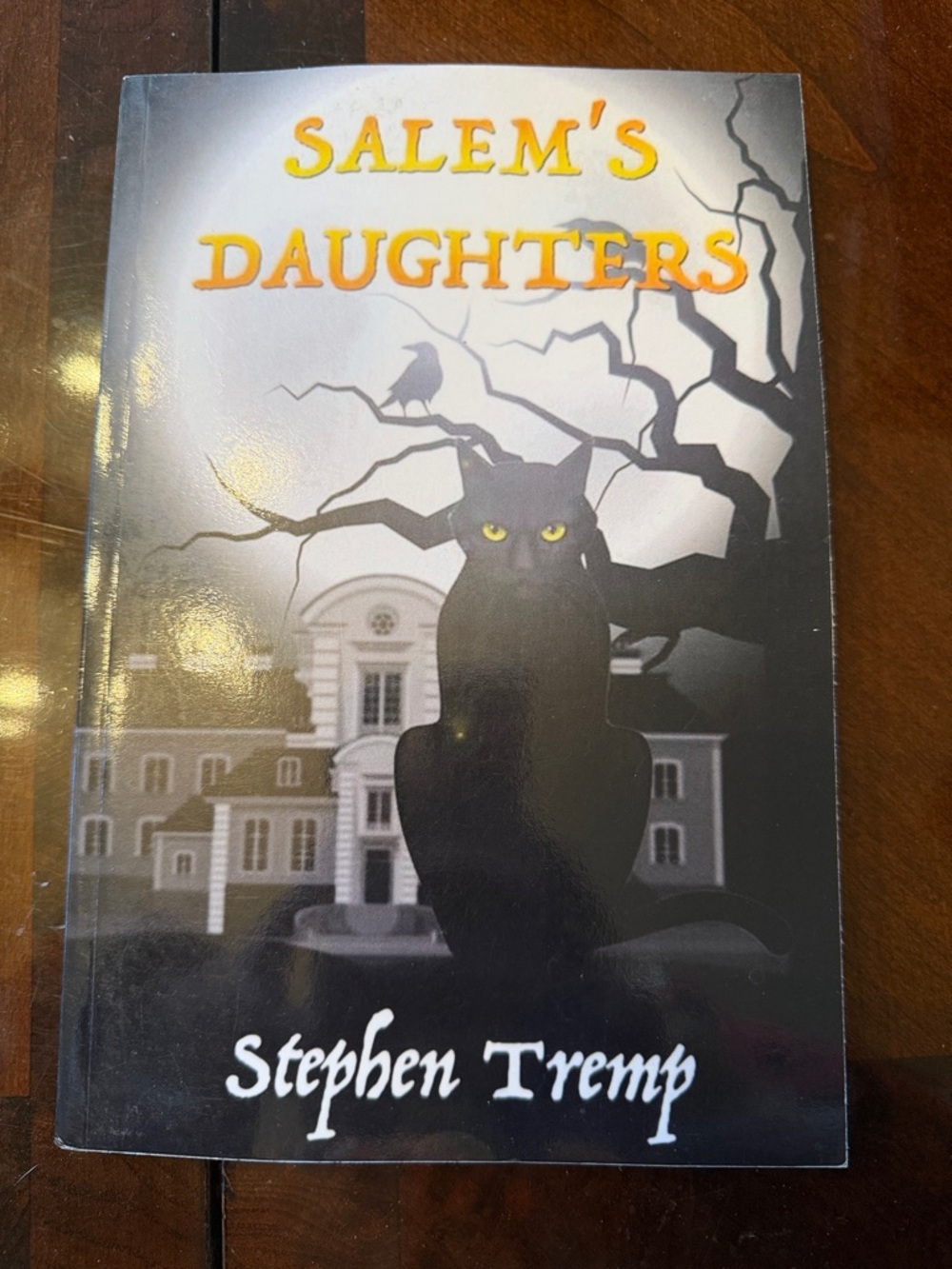 Salem's Daughters Paperback Book - Black & Yellow Cover
